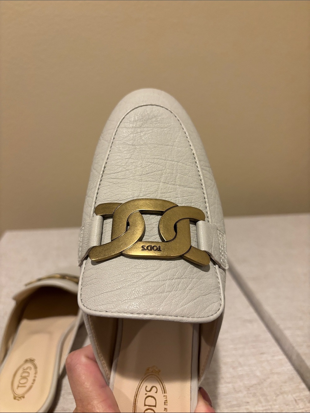 New Tod’s Sabot Loafer Mules - Picture 2 of 4